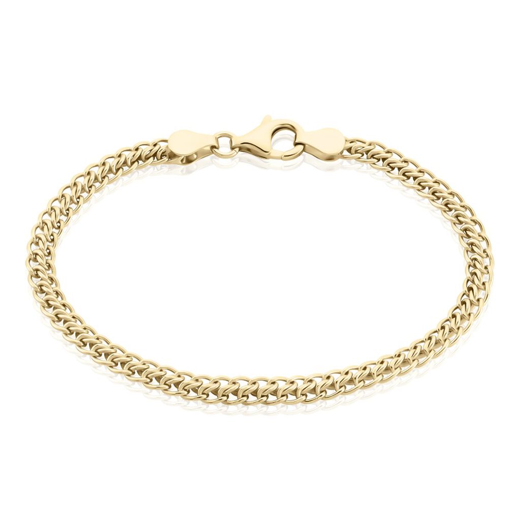 Bracelet Plaqué Or Jaune Macaria - Bracelets chaîne Femme | Histoire d’Or