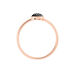 Bague Colline Argent Rose Oxyde De Zirconium - Bagues avec pierre Femme | Histoire d’Or