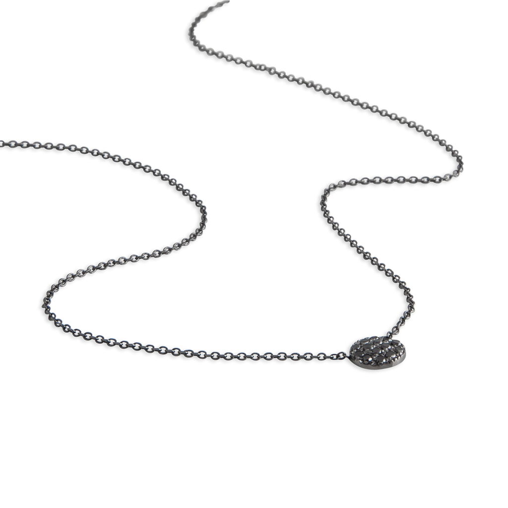 Collier Teani Or Blanc Diamant - Colliers Femme | Histoire d’Or