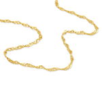 Cha&icirc;ne Imanie Maille Singapour Or Jaune - Chaines Femme | Histoire d&rsquo;Or