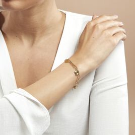 Bracelet Gayla Acier Doré - Bracelets Coeur Femme | Histoire d’Or