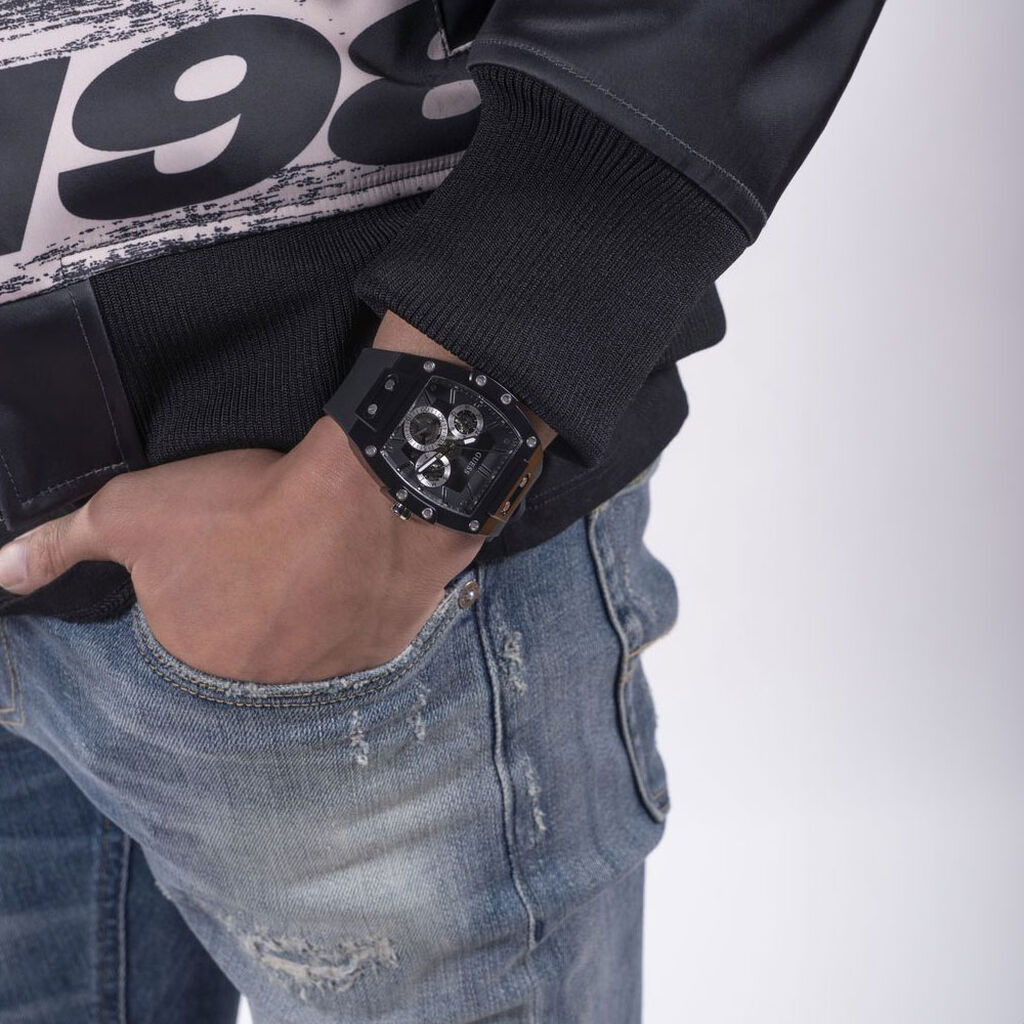 Montre Guess Phoenix Noir - Montres Homme | Histoire d’Or