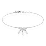 Bracelet Argent Blanc Sebastina - Bracelets Femme | Histoire d&rsquo;Or