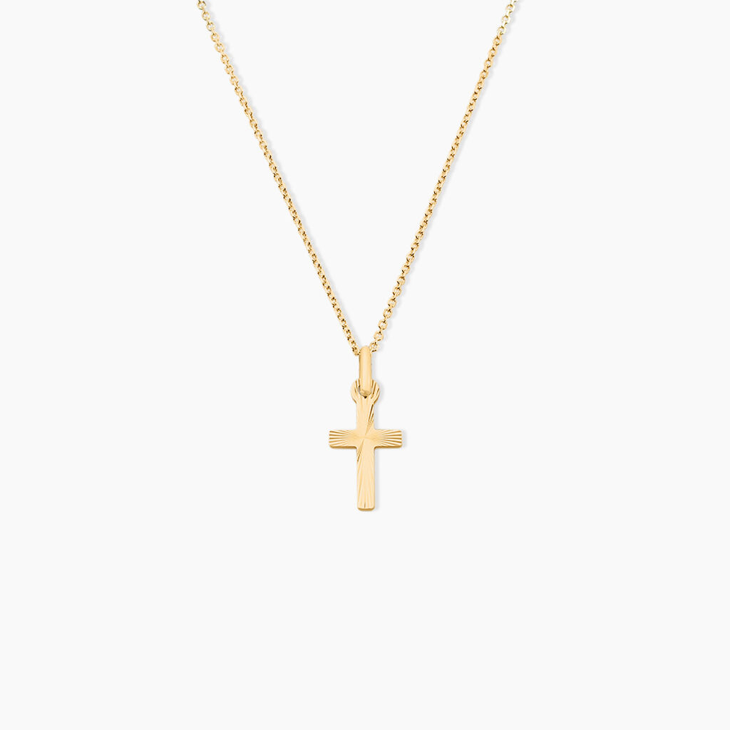 Pendentif Yona Or Jaune - Pendentifs Baptême Unisex | Histoire d’Or