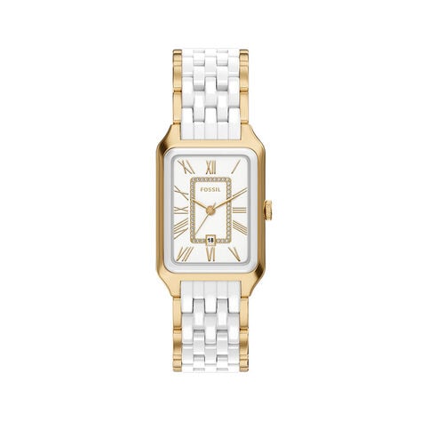 Montre Fossil Raquel Blanc - Montres Femme | Histoire d&rsquo;Or