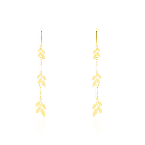 Boucles D'oreilles Pendantes Edinna Or Jaune - Boucles d'oreilles pendantes Femme | Histoire d’Or