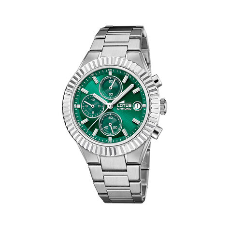Montre Lotus Freedom Chrono Vert - Montres chronographes Homme | Histoire d&rsquo;Or