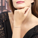 Bracelet Judith Argent Blanc Oxyde De Zirconium - Bracelets Femme | Histoire d&rsquo;Or