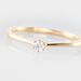Bague Solitaire Athena Or Jaune Diamant - Bagues solitaires Femme | Histoire d’Or
