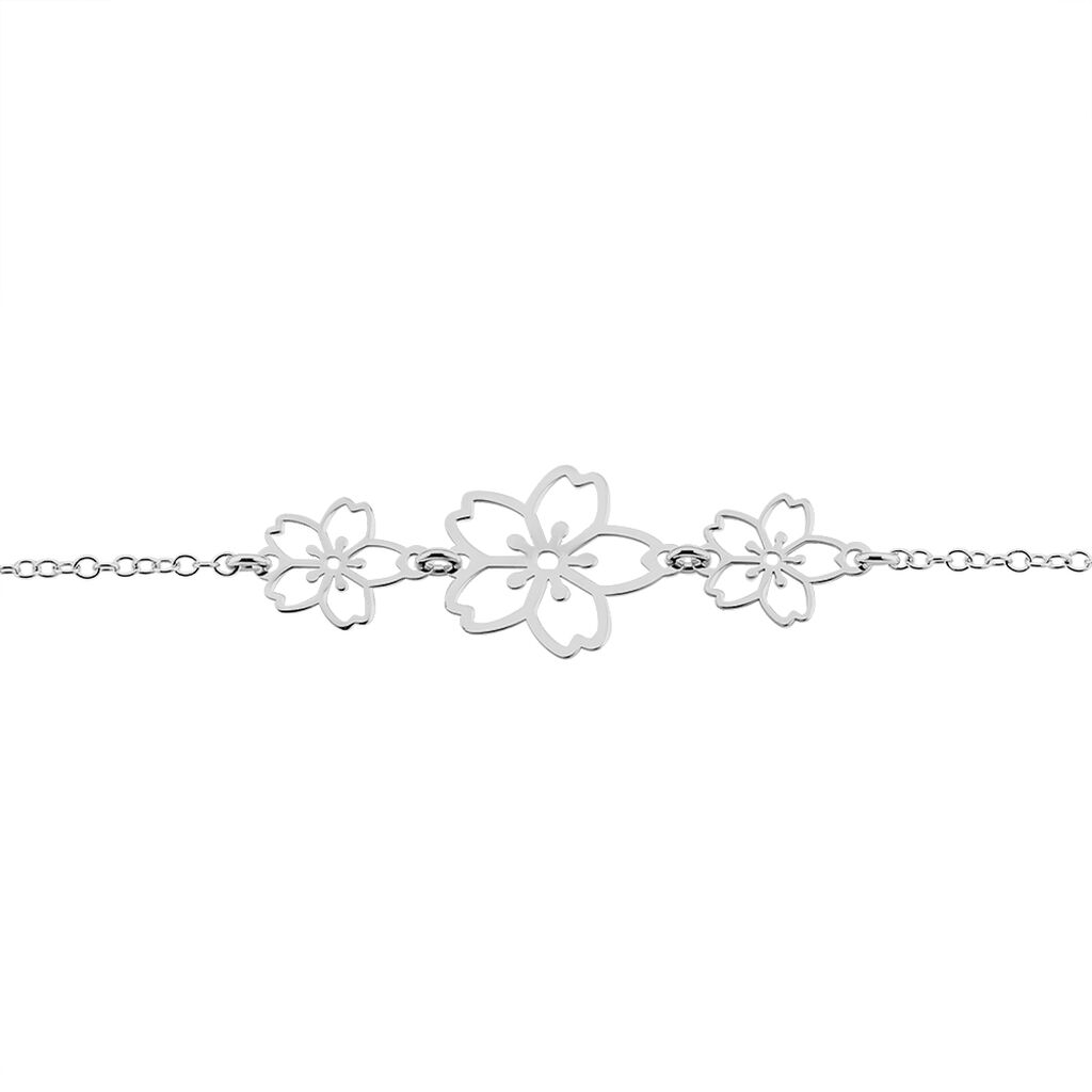 Bracelet Lucrezia Argent Blanc - Bracelets Femme | Histoire d&rsquo;Or