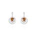 Boucles D'oreilles Argent Blanc Alanna Ambres - Boucles d'oreilles fantaisie Femme | Histoire d’Or
