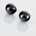 Boucles D'oreilles Puces Orbe Argent Blanc Céramique - Boucles d'oreilles fantaisie Femme | Histoire d’Or