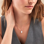 Collier Youna Argent Blanc Oxyde De Zirconium - Colliers fantaisie Femme | Histoire d&rsquo;Or