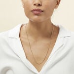 Collier Or Jaune Capucin Maille Marine - Chaines Femme | Histoire d&rsquo;Or