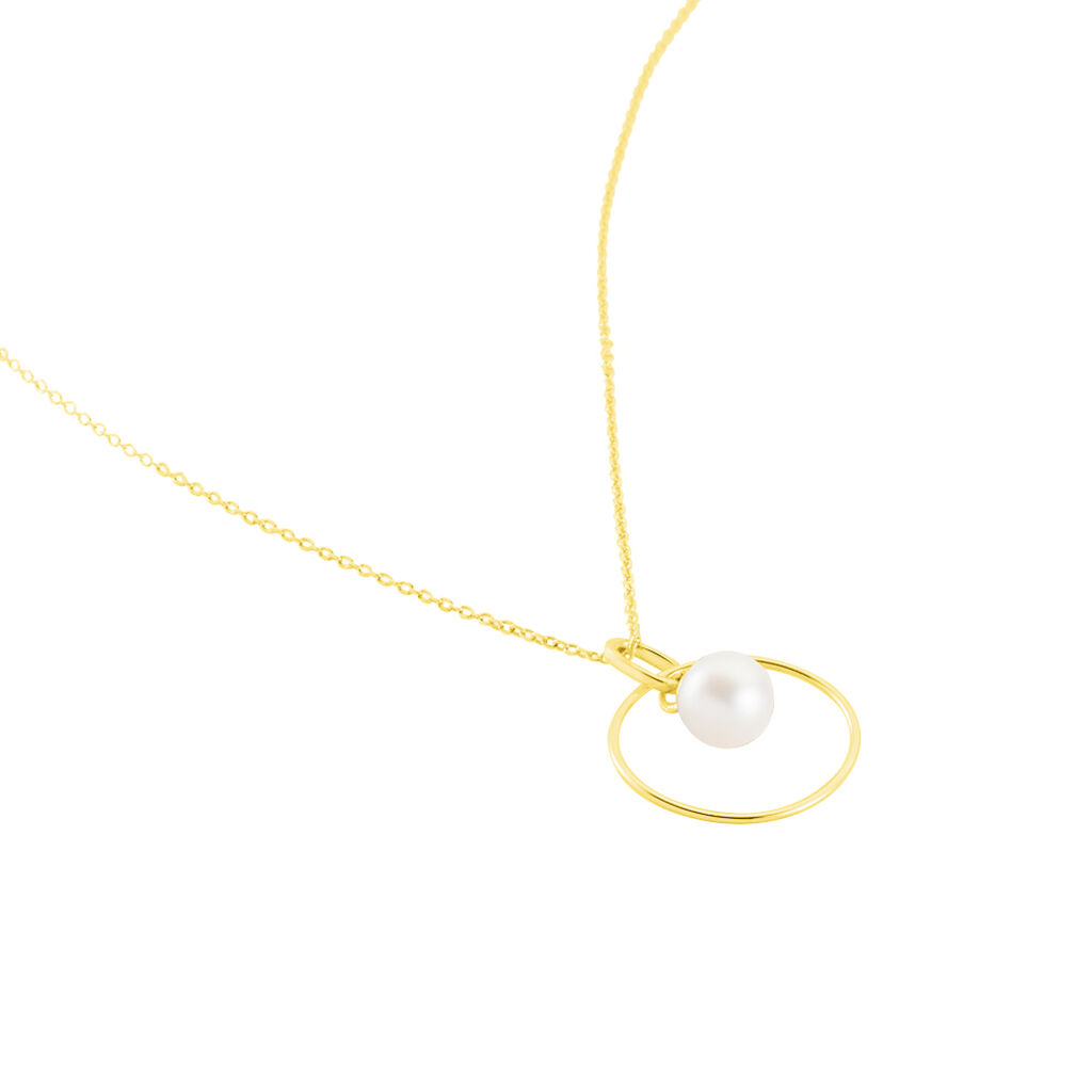 Collier Salvine Or Jaune Perle De Culture - Colliers Femme | Histoire d’Or