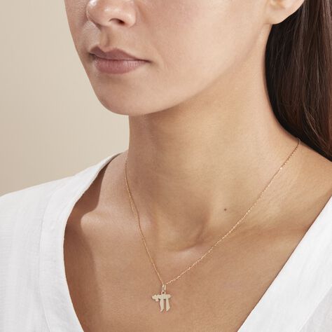 Pendentif Hai Or Jaune - Pendentifs Famille | Histoire d’Or