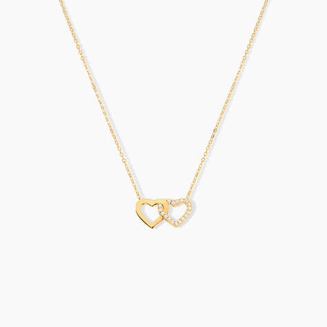 Collier Bassam Or Jaune Oxydes De Zirconium - Colliers Femme | Histoire d&rsquo;Or