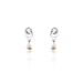 Boucles D'oreilles Pendantes Anilie Argent Blanc Perle D'imitation - Boucles d'oreilles fantaisie Femme | Histoire d’Or