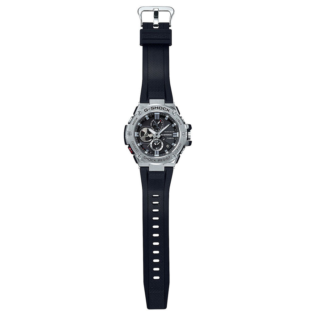 Montre Hybride Casio G-shock G-steel Noir - Montres connect&eacute;es Homme | Histoire d&rsquo;Or