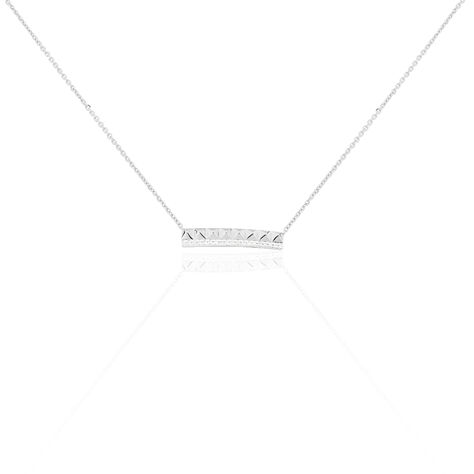 Collier Cyprine Or Blanc Diamant - Colliers Femme | Histoire d’Or
