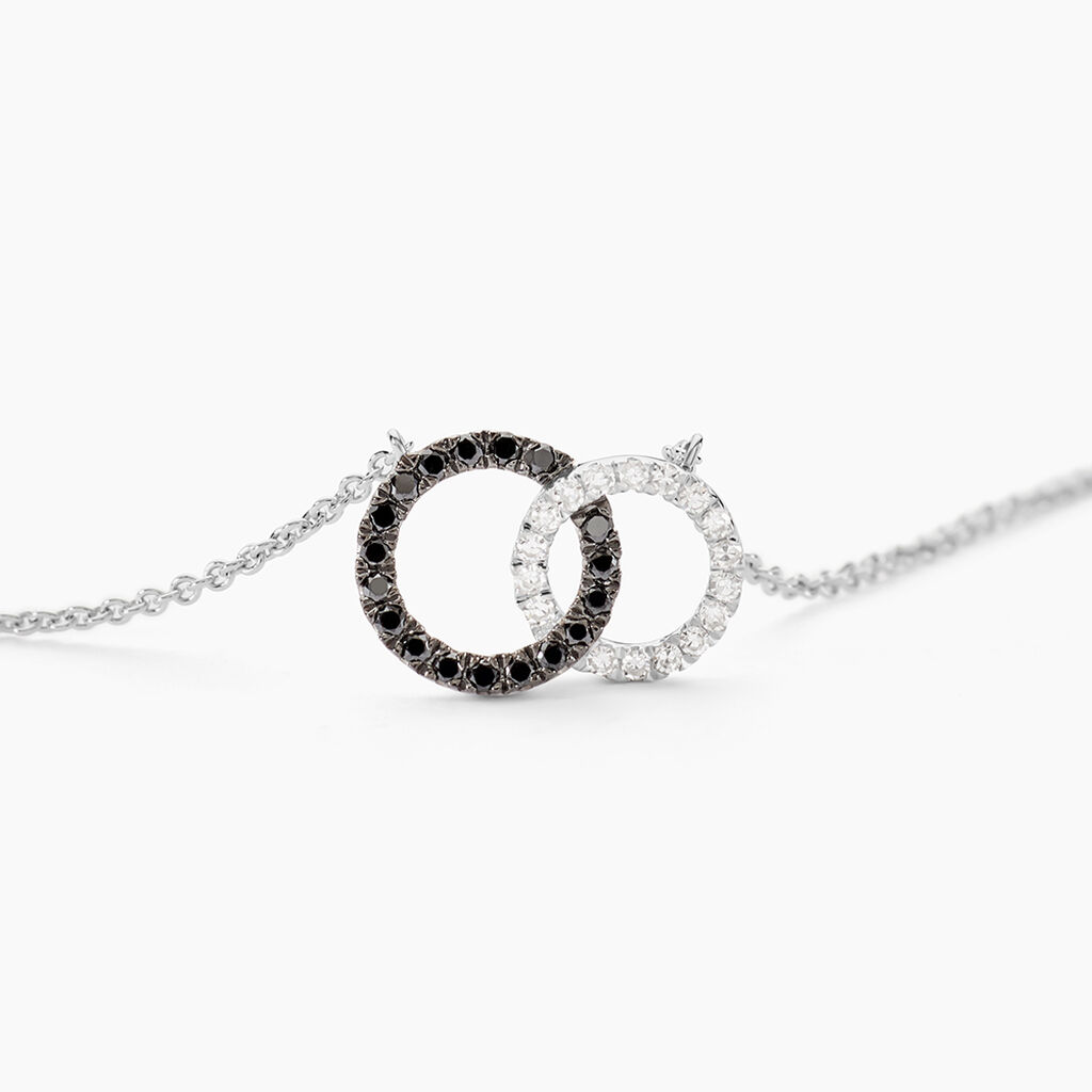 Collier Bella Or Blanc Diamant - Colliers Femme | Histoire d&rsquo;Or