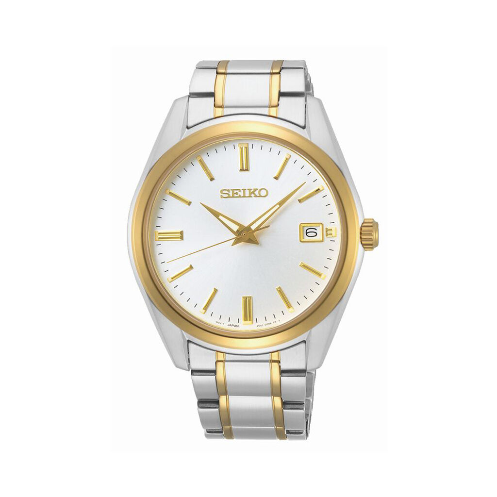 Montre Seiko Classique Blanc - Montres Homme | Histoire d’Or