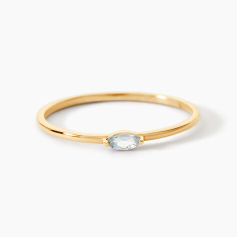 Bague Margault Or Jaune Topaze - Bagues solitaires Femme | Histoire d&rsquo;Or