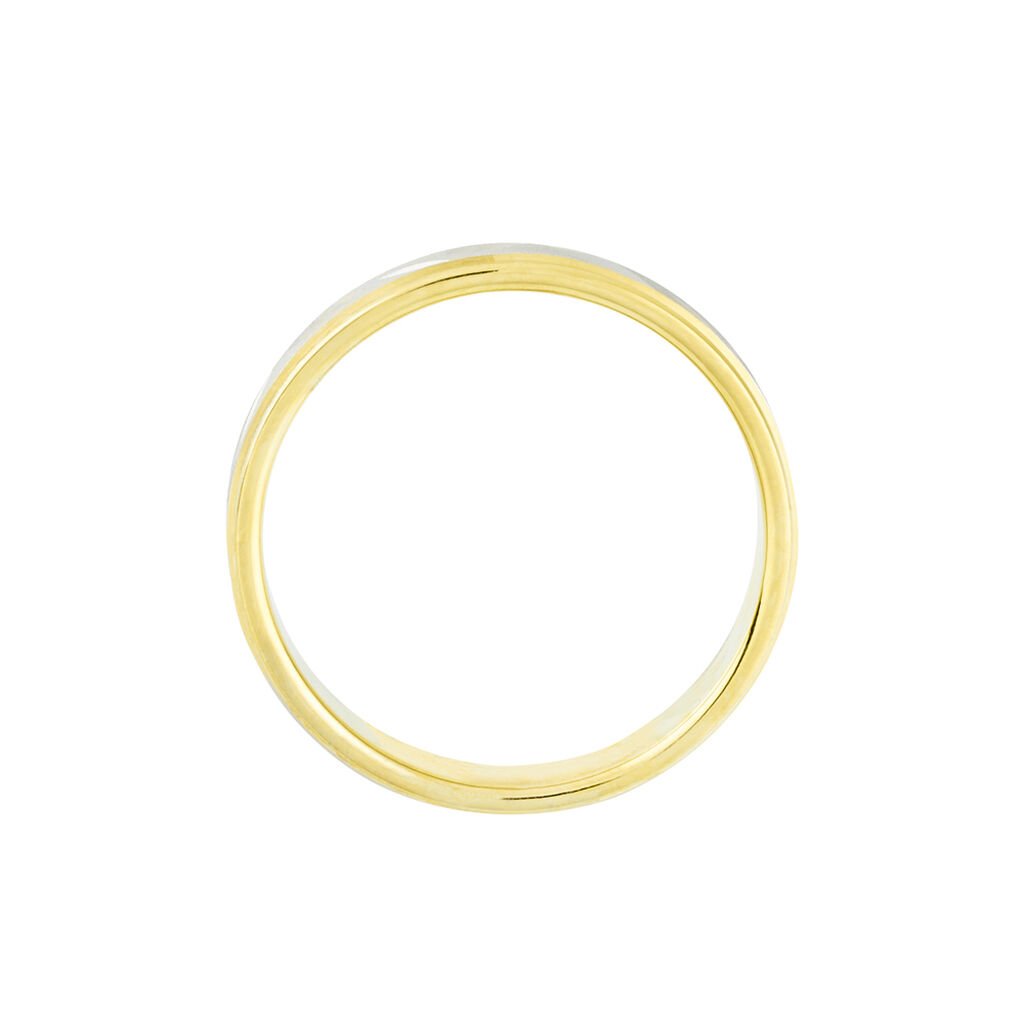 Alliance Ilki Ruban Or Bicolore - Alliances Unisex | Histoire d’Or