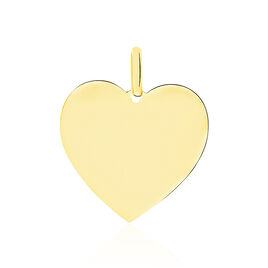 /écrin Offert HELIOS BIJOUX Pendentif plaqu/é Or Coeur grav/é Mamie on taime