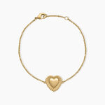 Bracelet Vasthie Plaque Or Jaune - Bracelets Femme | Histoire d&rsquo;Or