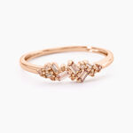 Bague Rio Argent Rose Oxyde De Zirconium - Bagues avec pierre Femme | Histoire d&rsquo;Or