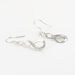 Boucles D'oreilles Pendantes Ayhan Argent Blanc Oxyde De Zirconium