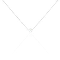 Collier Sissy Or Blanc Perle De Culture