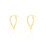 Cr&eacute;oles Hellen Or Jaune - Boucles d'oreilles cr&eacute;oles Femme | Histoire d&rsquo;Or