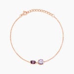 Bracelet Argent Rose Brenna Oxyde De Zirconium - Bracelets Femme | Histoire d&rsquo;Or