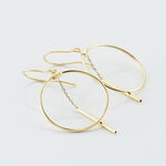 Boucles D'oreilles Pendantes Tila Or Jaune - Boucles d'oreilles pendantes Femme | Histoire d&rsquo;Or