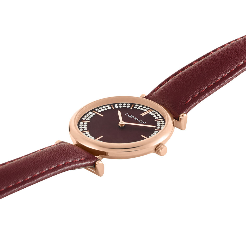 Montre Codhor Nidia Bordeaux - Montres Femme | Histoire d’Or