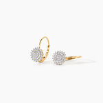 Boucles D'oreilles Pendantes Veronick Or Jaune Diamant - Boucles d'oreilles pendantes Femme | Histoire d&rsquo;Or