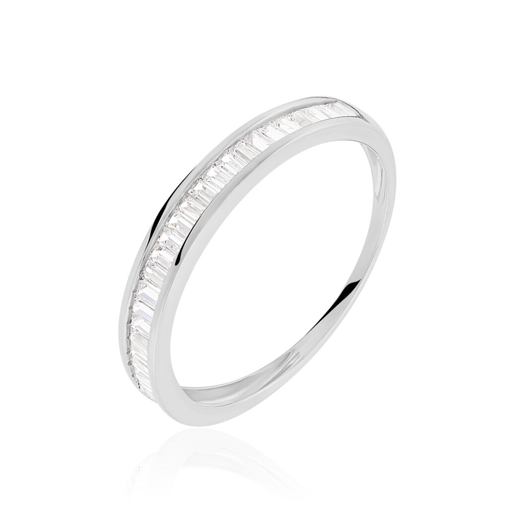 Alliance Mofida Or Blanc Oxyde De Zirconium - Alliances Femme | Histoire d’Or