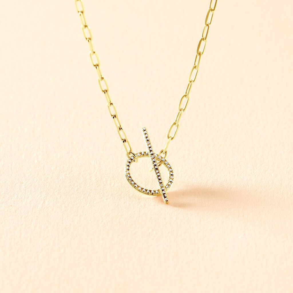 Collier Loved One Or Jaune Diamant - Colliers Femme | Histoire d&rsquo;Or