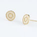Boucles D'oreilles Puces Laria Plaqué Or Jaune - Boucles d'oreilles fantaisie Femme | Histoire d’Or