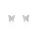 Boucles D'oreilles Puces Cadfan Argent Blanc Oxyde - Boucles d'oreilles fantaisie Femme | Histoire d’Or