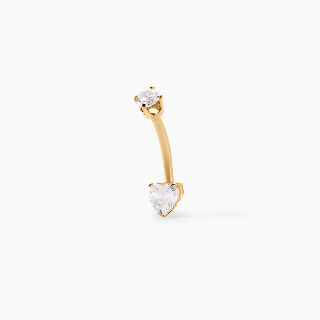 Piercing Cole Or Jaune Oxyde De Zirconium - Bijoux Femme | Histoire d&rsquo;Or