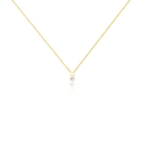 Collier Samantha Or Jaune Diamant - Colliers Femme | Histoire d&rsquo;Or