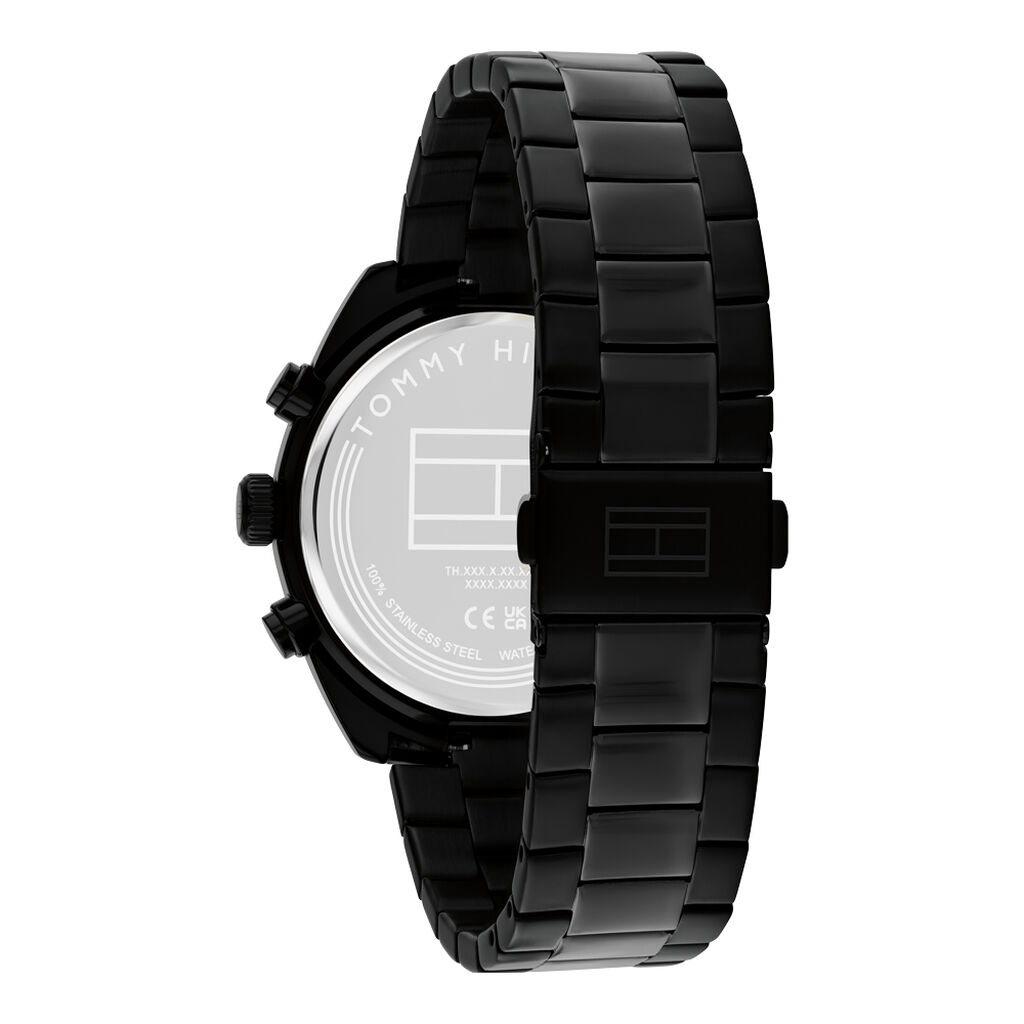Montre Tommy Hilfiger Hudson Noir - Montres Homme | Histoire d&rsquo;Or