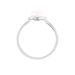 Bague Suada Argent Blanc Perle De Culture Et Oxyde De Zirconium - Bagues avec pierre Femme | Histoire d’Or