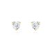 Boucles D'oreilles Puces Or Jaune Katherine Oxyde De Zirconium - Clous d'oreilles Femme | Histoire d’Or