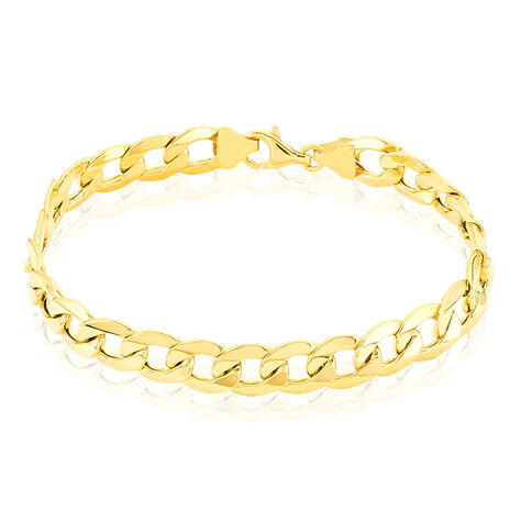 Bracelet Iris Maille Gourmette Or Jaune - Bracelets chaîne Homme | Histoire d’Or