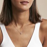 Collier Rio Copacabana Argent Rose Oxyde De Zirconium - Colliers fantaisie Femme | Histoire d&rsquo;Or