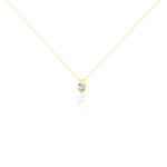 Collier Aodren Or Jaune Oxyde De Zirconium - Colliers Famille | Histoire d&rsquo;Or